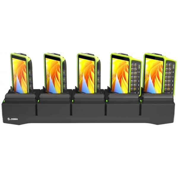 Zebra CRD-WT5X6-5S5BC-01 Caricabatterie per dispositivi mobili Computer portatile Nero Interno (WT5400/WT6400 5-SLOT CO CRADLE - W/ BATT CHARGER-CHARGES 5 WT/5SB)