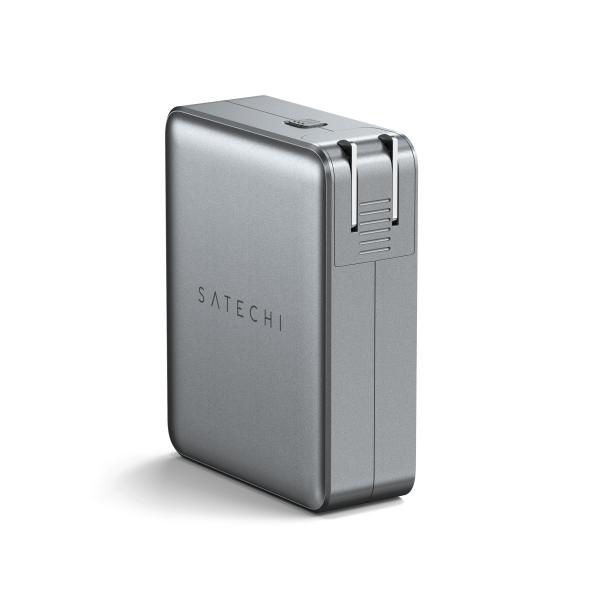 Satechi ST-W145GTM Caricabatterie per dispositivi mobili Universale Argento AC Ricarica rapida Interno (Satechi ST-W145GTM - str?mforsyningsad)