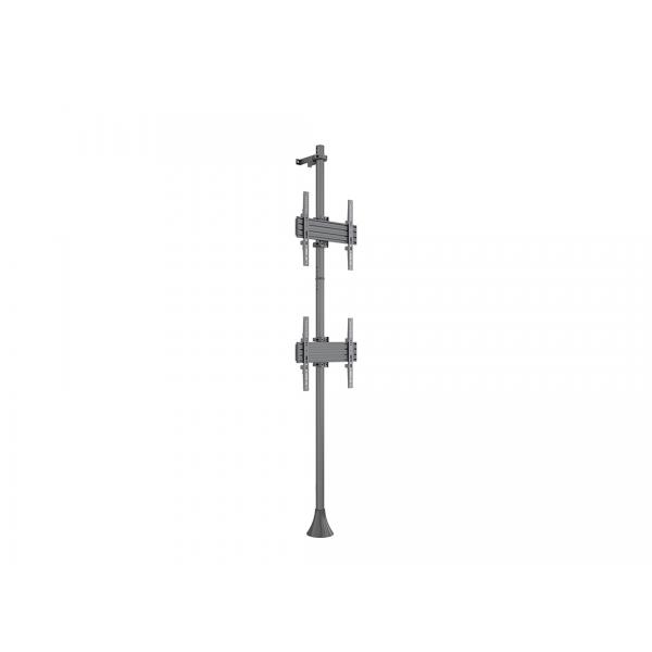 Multibrackets 4158 Supporto per display espositivi 165,1 cm [65] Nero (Multibrackets M Floor to Wall Mount Pro MBFW2U)