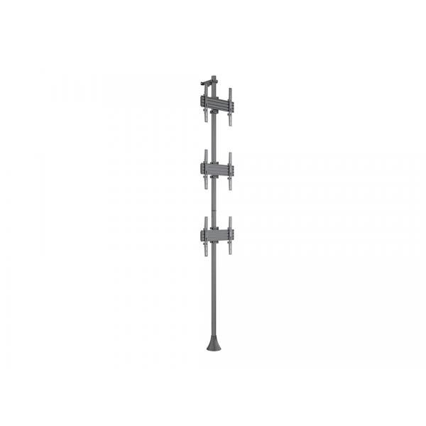 Multibrackets 4165 Supporto per display espositivi 165,1 cm [65] Nero (Multibrackets M Floor to Wall Mount Pro MBFW3U)