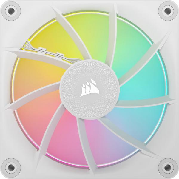 Corsair iCUE LINK LX120 RGB Case per computer Ventilatore 12 cm Bianco 1 pz (CORSAIR iCUE Link LX120 RGB - indsats)