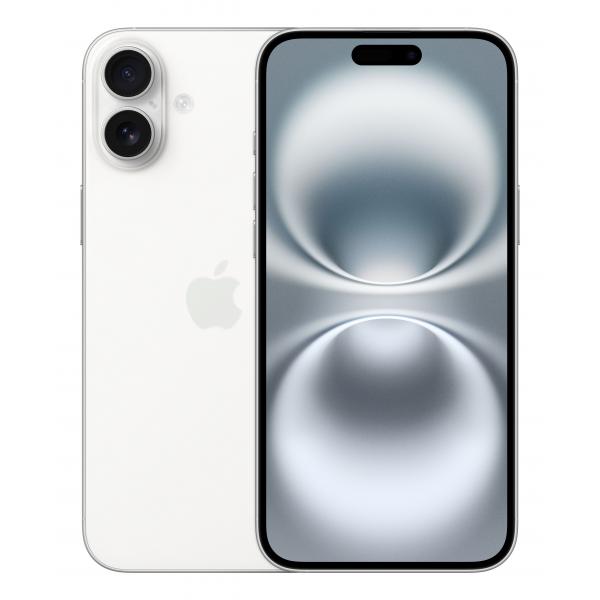 Apple iPhone 16 Plus 17 cm [6.7] Doppia SIM iOS 18 5G USB tipo-C 128 GB Bianco (IPHONE 16 PLUS 128GB WHITE - )