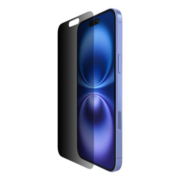 Belkin OVA168HQ protezione per lo schermo e il retro dei telefoni cellulari Schermo protettivo per la privacy Apple 1 pz (BELKIN INVISIGLASS PRIVACY AM - SCREEN PROTECTOR - IPHONE 16 PLU)