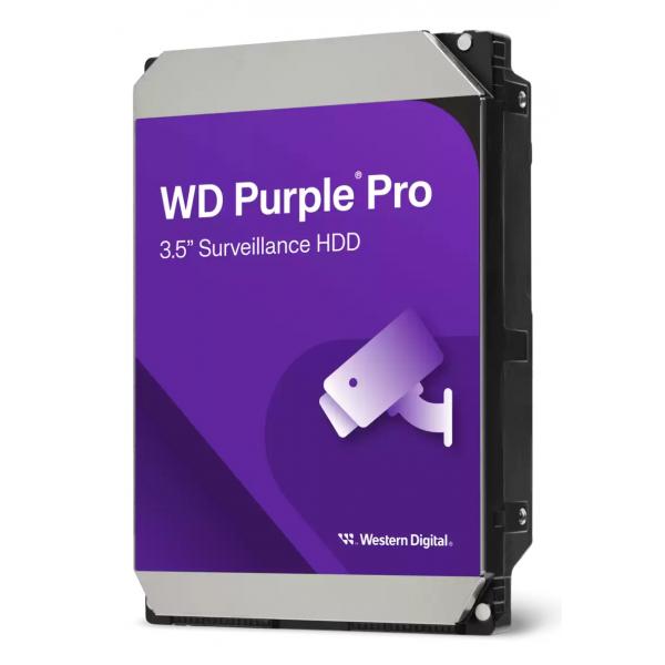 Western Digital Purple Pro WD122PURP disco rigido interno 12 TB 7200 Giri/min 512 MB 3.5 Serial ATA III (WD PURPLE PRO 3.5 12TB SATA3 HDD)