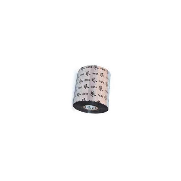 Zebra 5555 Wax/Resin nastro termico 30 m Nero (RIBBON 5555 WAX/RESIN 110MM - 30 METERS CASSETTE BOX OF 10)