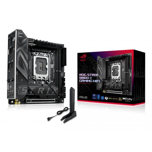ASUS ROG STRIX B860-I GAMING WIFI Intel B860 LGA 1851 [Socket V1] mini ITX (ASUS ROG STRIX B860-I GAMING WIFI S1851 Motherboard)