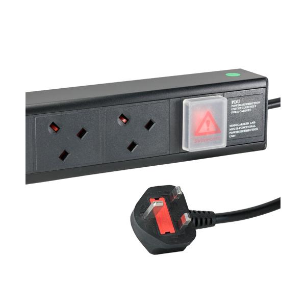Cablenet PDU6HF unità di distribuzione dell'energia [PDU] 6 presa[e] AC 1U Nero (H13A/6F)