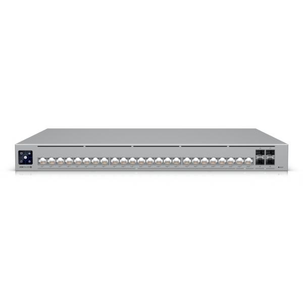 Ubiquiti UniFi Pro HD 24 PoE Gestito L2/L3 2.5G Ethernet [100/1000/2500] Supporto Power over Ethernet [PoE] 1U Grigio (Professional-grade, Layer 3 - Etherlighting switch with [2] - 10 GbE PoE, [22] 2