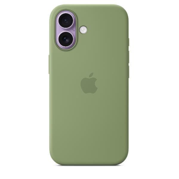 Apple Custodia MagSafe in silicone per iPhone 17 - Muschio chiaro (IPHONE 17 SILICONE - LIGHT MOSS)