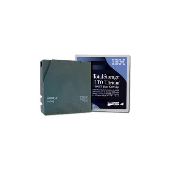 IBM LTO Ultrium 4 Tape Cartridge Nastro dati vuoto 0 mm (Media Tape LTO4 800/1.6 TB - **New Retail** - Without labels - Warranty: 12M)