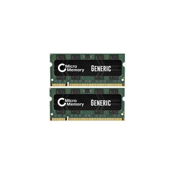CoreParts MMA1070/4GB memoria 2 x 2 GB DDR2 (4GB Memory Module 800Mhz DDR2 - Major SO-DIMM - KIT 2x2GB for - Apple 800MHz DDR2 MAJOR SO-DIMM - KIT 2x2GB - Warranty: 120M)