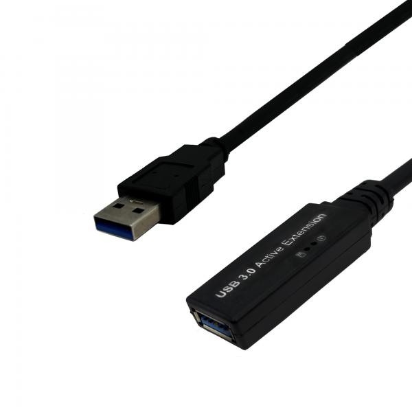 10M USB3 ACTIVE EXT A M TO A FEM HS