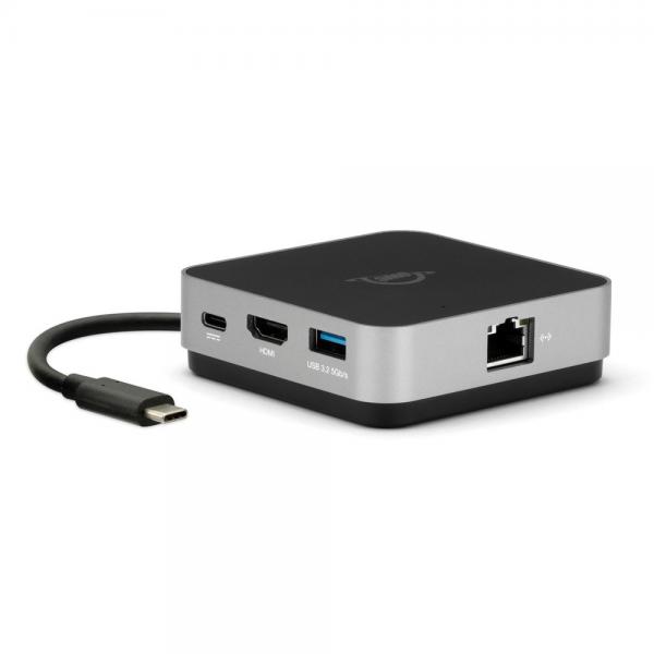 OWC OWCTCDK6P2SG replicatore di porte e docking station per laptop USB 3.2 Gen 1 [3.1 Gen 1] Type-A Grigio (OWC 6-Port Travel Dock E)
