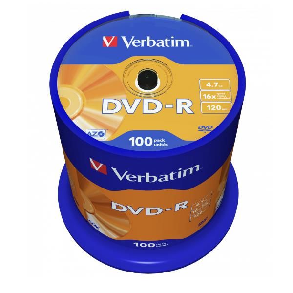 SPINDLE 100 DVD-R 4.7GB 16X )