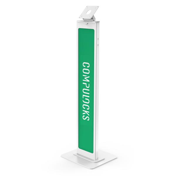Compulocks 140W supporto per personal communication Supporto passivo Tablet/UMPC Bianco (VESA BRANDABLE FLOOR STAND - - WHITE)