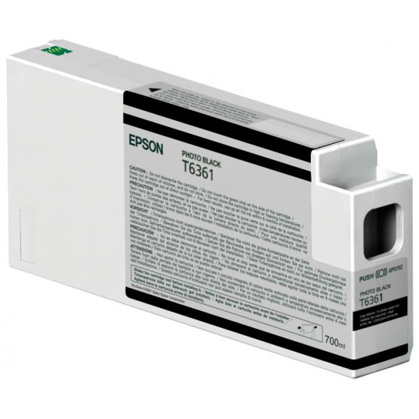 Epson Tanica Nero foto (T6361 PHOTO BLACK INK CART - 700ML)