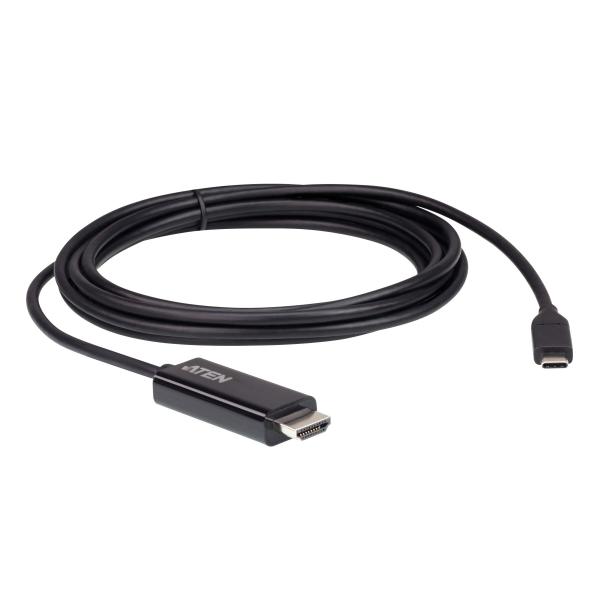 ATEN Convertitore da USB-C a 4K HDMI [2,7 m] (ATEN UC3238 - video/audiokabel - 2.7 m)