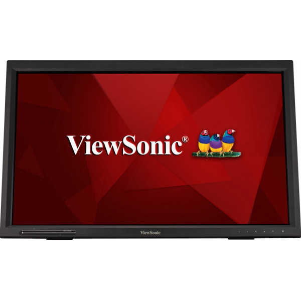 Viewsonic TD2423 Monitor PC 59,9 cm [23.6] 1920 x 1080 Pixel Full HD LED Touch screen Multi utente Nero (TD2423 IR TOUCH 24IN 16:9 - 920X1080 3000:1 5MS VGA/DVI /DMI)