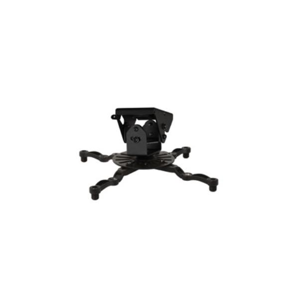 B-Tech BT899 supporto per proiettore Soffitto Nero (BTEBT899B - Universal Heavy Duty Projector Ceiling Mount with Micro-Adjustment)