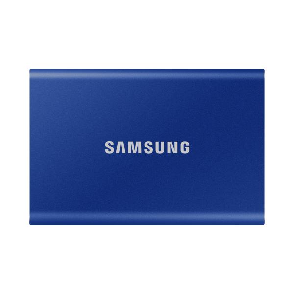 Samsung SSD Portatile T7 USB 3.2 2 TB (SSD PORTABLE T7 2TB,2TB SSD, USB 3.2 Gen.2 [10Gbps], 1050 MB/sec/1000 MB/sec, 85 x 57 x 8.0mm)