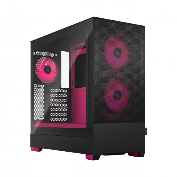 Fractal Design Pop Air Tower Nero, Magenta (POP AIR RGB MAGENTA CORE TG CASE)