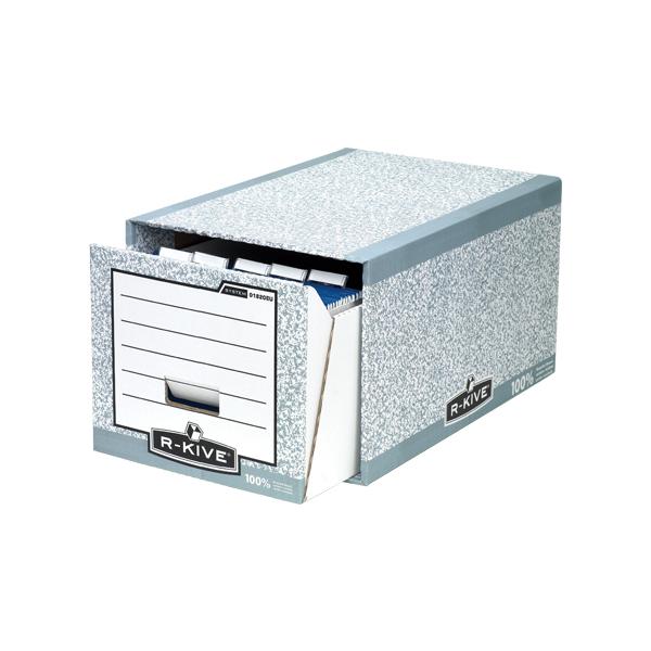 Bankers Box System A4 Storage Drawer Grey Pack of 5