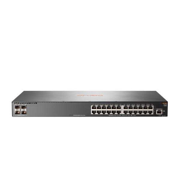 HPE Aruba Networking 2930F 24G 4SFP+ Gestito L3 Gigabit Ethernet [10/100/1000] 1U Grigio (HPE ARUBA SWITCH 2930F 24G 4SFP+,24x10/100/1000 + 4 x 1GB/10GB SFP+)