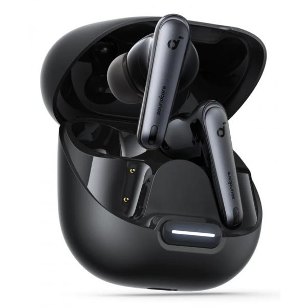 Soundcore Liberty 4 NC Cuffie Wireless In-ear Musica e Chiamate Bluetooth Nero (Liberty 4 Nc Headphones - Wireless In-Ear Music Usb - Type-C Bluetooth Black - Warranty: 12M)