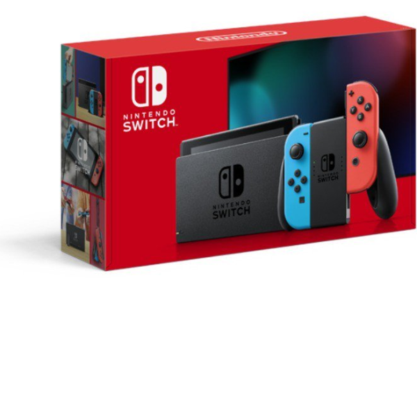 Nintendo Switch Rosso Neon/Blu Neon [ed.2022], schermo 6.2 pollici (Nintendo Switch Neon-Rot / Neon-Blau [)
