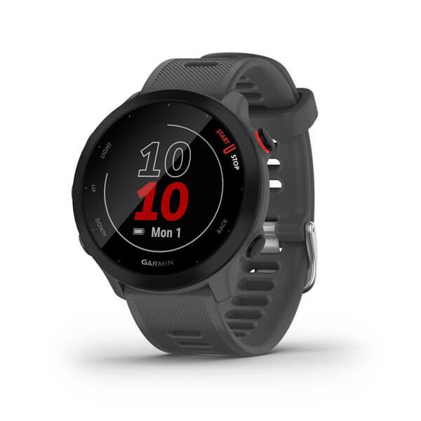 Garmin Forerunner 55 MIP 42 mm Digitale 208 x 208 Pixel Touch screen Grigio GPS [satellitare] (Garmin Forerunner 55 grau)