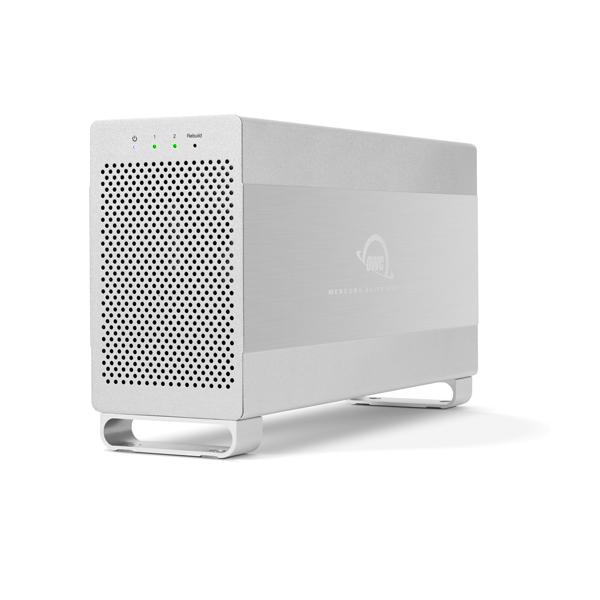 OWC Mercury Elite Pro Dual Custodia per Disco Rigido [HDD] Bianco 3.5 (OWC Mercury Elite Pro Dual RAID USB 3.)