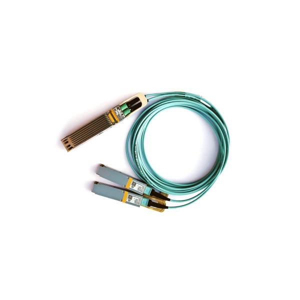 Nvidia MFA7U10-H010 cavo InfiniBand e in fibra ottica 10 m 2x QSFP56 Blu (NVIDIA AOC splitt IBtwin port HDR400Gb/s)