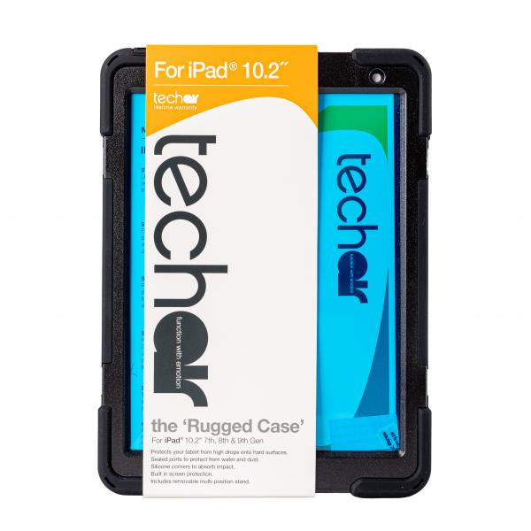 Techair TAXIPF069V2-S custodia per tablet 27,7 cm [10.9] Custodia a libro Nero (Techair iPad 10th/11th [A16] Gen rugged case. Rugged case meeting US military standard MIL-STD-810G.Includes shoulder s