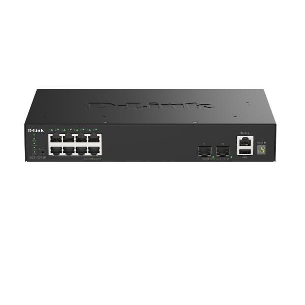 8 PORTS GE + 2 PORTS 10G SFP+