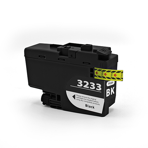 (Compatibile)Cartuccia compatibile per Brother LC-3233 nero 3000pag.PIGMENTATO
