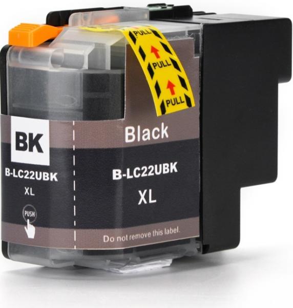 (Compatibile)Cartuccia per Brother LC-22UBK MFC-J985DW DCP-J785DW nero 2400pag.