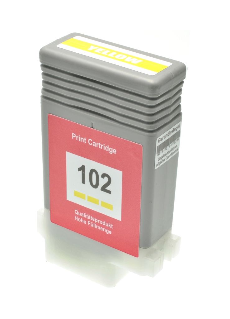 (Compatibile)Cartuccia comp. per Canon PFI-102y giallo 0898B001 ink pigmentato