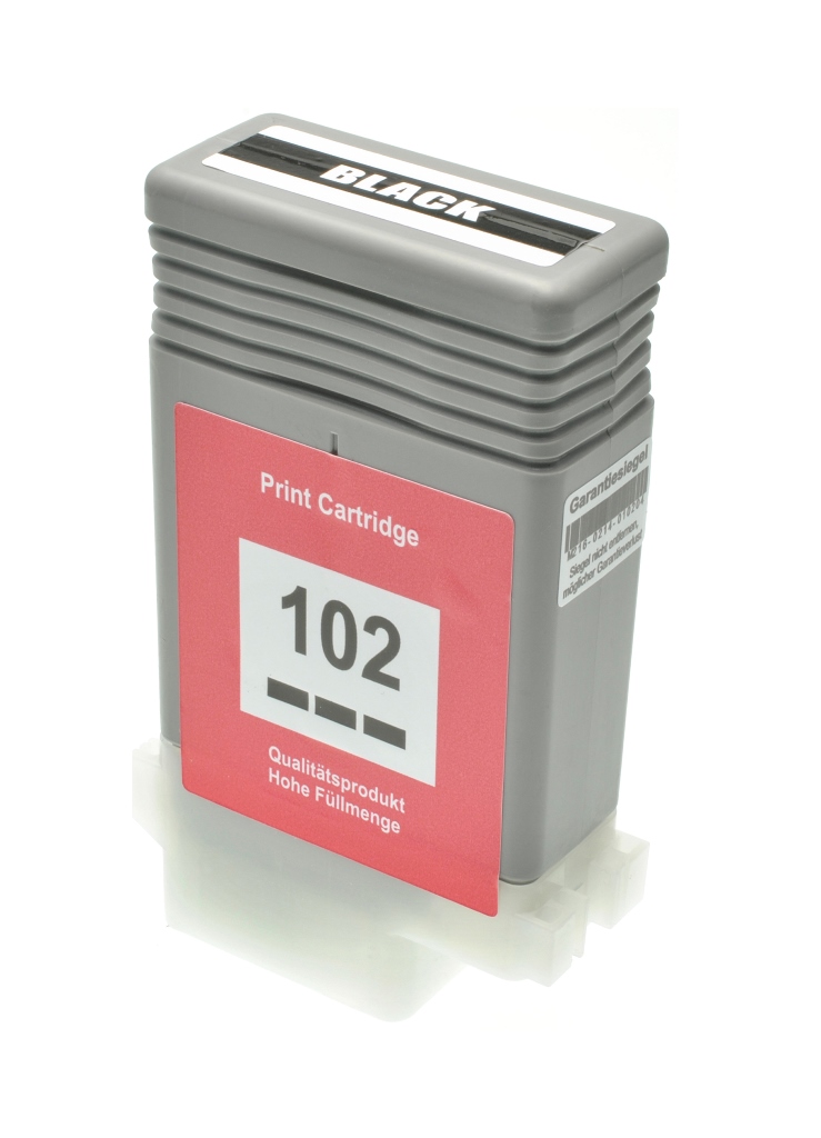 (Compatibile)Cartuccia comp. per Canon PFI-102bk nero 0895B001 ink pigmentato