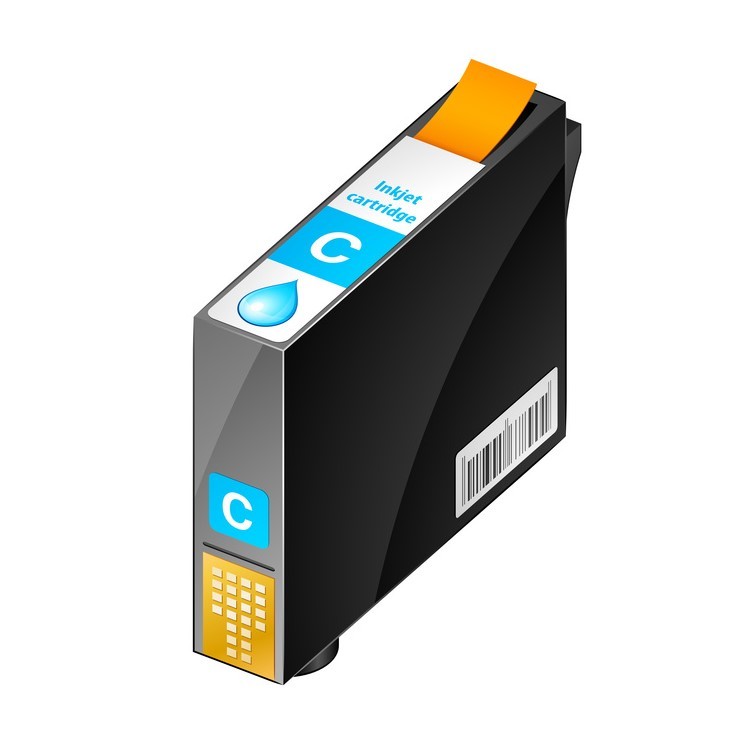 (Compatibile)Cartuccia comp. per Epson WF-C579 C529 T01C200 ciano ink pigmentato