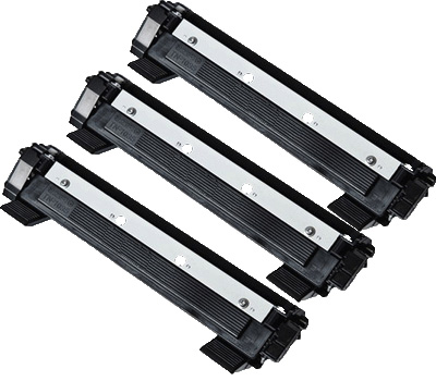 (Compatibile)Kit 3 toner compatibile per Brother TN1050