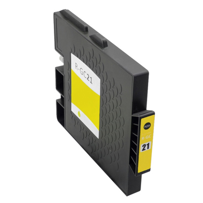 (Compatibile)Cartuccia comp. Per RICOH GC-21 405535 giallo