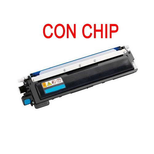 (Compatibile)CON CHIP Toner per Brother TN-247 HL-L3210 L3230 L3270 ciano 2300pag.