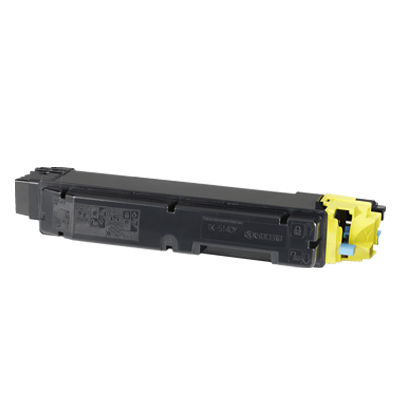 (Compatibile)Toner per Kyocera TK-5140 giallo 5000 pag.+vaschetta