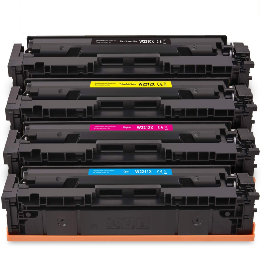 (Compatibile)SENZA CHIP Toner compatibile per HP MFP M283 W2212X 207X giallo 2450pag.