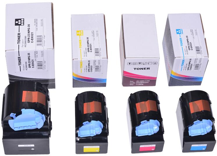 (Compatibile)Toner per canon C-EXV21 iR C2880 ciano 14000PAG.