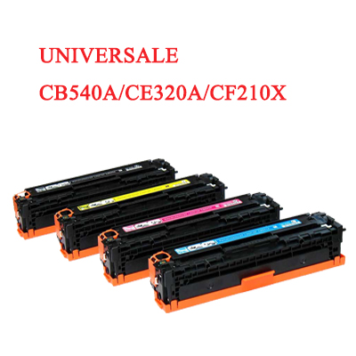 (Compatibile)Toner universale per HP CB540A CE320A CF210X CANON 716 731 nero 2200PAG.