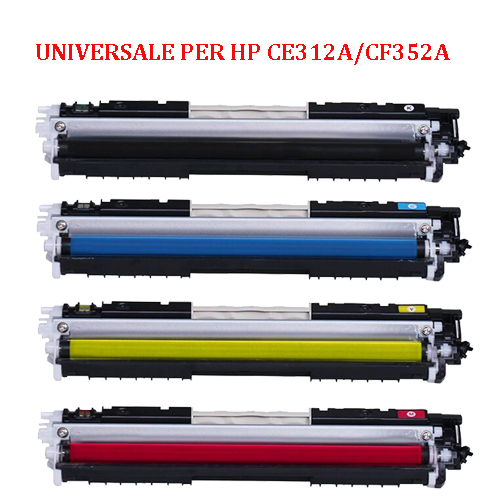 (Compatibile)Toner Universale per HP CE312A CF352A CANON 729 GIALLO 950pag.