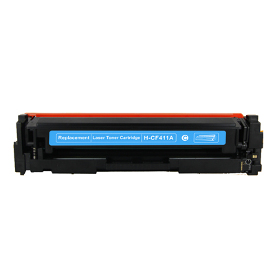 (Compatibile)Toner compatibile per HP CF411A 410A ciano 2300pag.