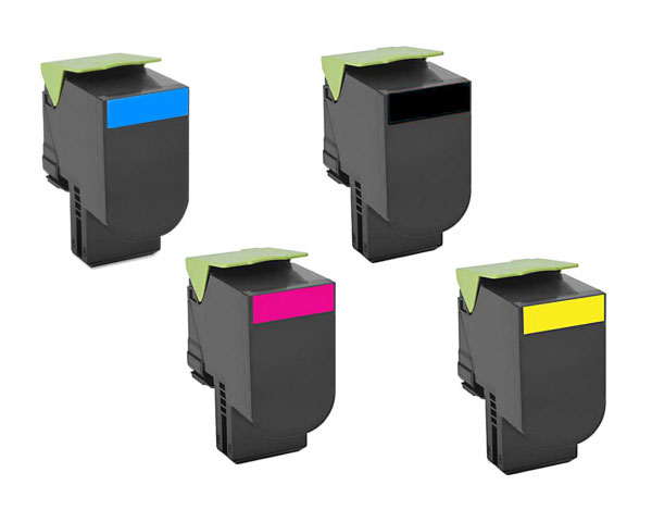 (Compatibile)Toner per Lexmark CX310 CX410 CX510 80C2SK0 nero 2500pag.