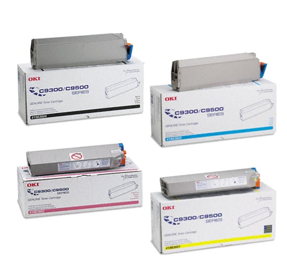 (Compatibile)Toner per Oki C9300 41963607 ciano 15000pag.
